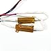 O-NEX H13 9008 LED Load Resistor Kit 50W 8ohm Headlight Bulb Relay Harness Adapter Anti Flicker Error Decoder Warning Canceller