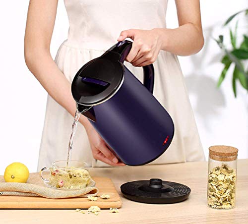 Tetera eléctrica de acero inoxidable con apagado automático miniatura 2