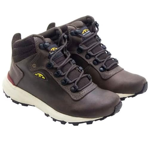 Bota Couro Bull Terrier Cindy II Feminina - Marrom Escuro - 39