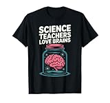 Photo Gallery funny science teacher love brains science teacher halloween maglietta Photo Gallery funny science teacher love brains science teacher halloween maglietta