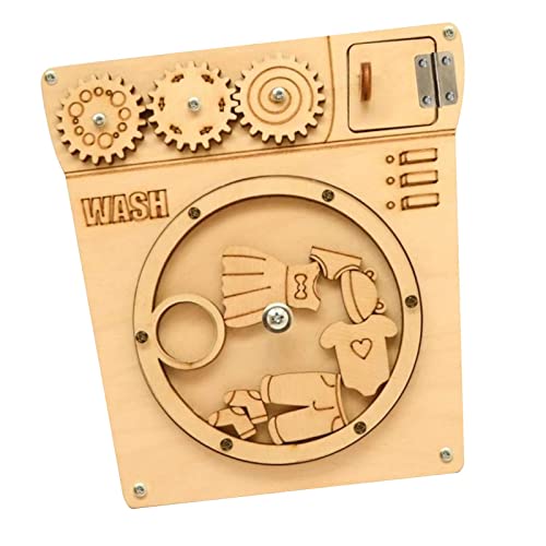 Evita el aburrimiento en casa con este busy board tablero sensorial de madera