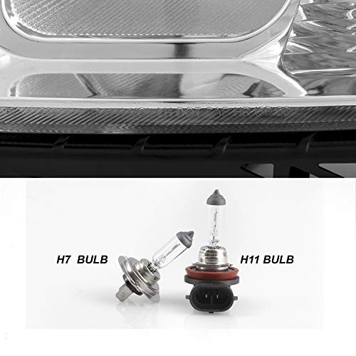 Akkon - Fits 2006-2009 Ford Fusion Original Manufacturer Style Headlights Assembly Chrome Housing Clear Lens #TOP5