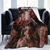 Belikerem Klaus Mikaelson Throw Blanket Fleece Blanket Soft Cozy Flannel Blanket Lightweight Plush Blanket (3Sizes)