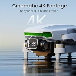 Drone with EIS 4K Camera for Adults, GPS Drone with Screen on Controller, 70 Mins Flight, 10KM Long Range Transmission, AI Track & Orbit Mode, Follow Me, Under 249g, Mini Drone for Beginner