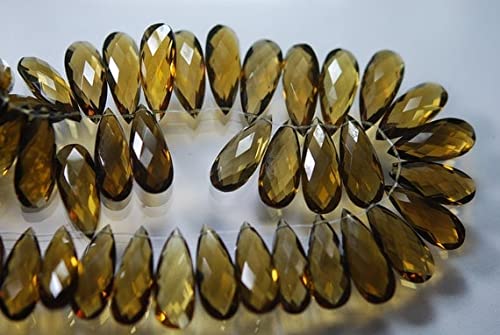 Quartz miel de qualité AAA pour créations joaillières d'exception en 20x8mm