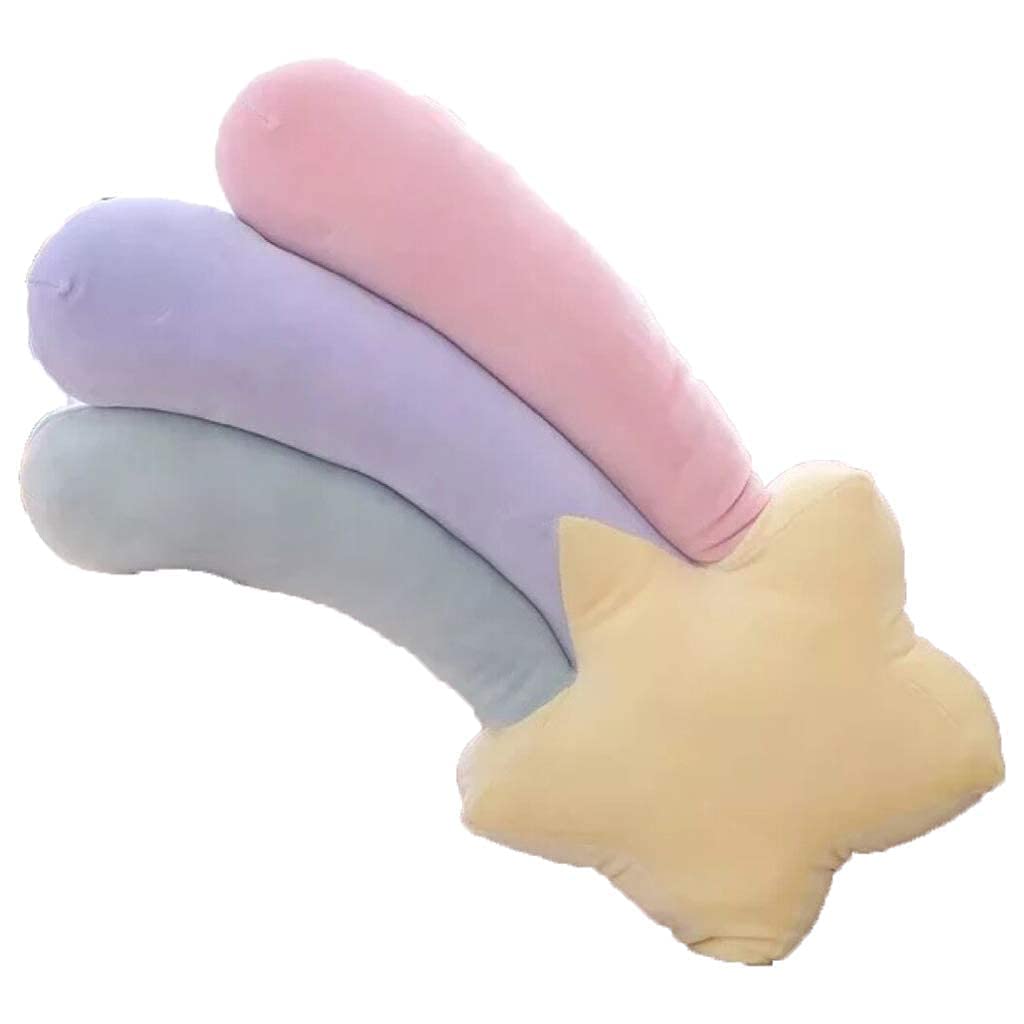 Rainbow Pillow Home Decoration Plush Cute Throw Pillow Creative Cushion Pillows for Sofa Car Office Decor