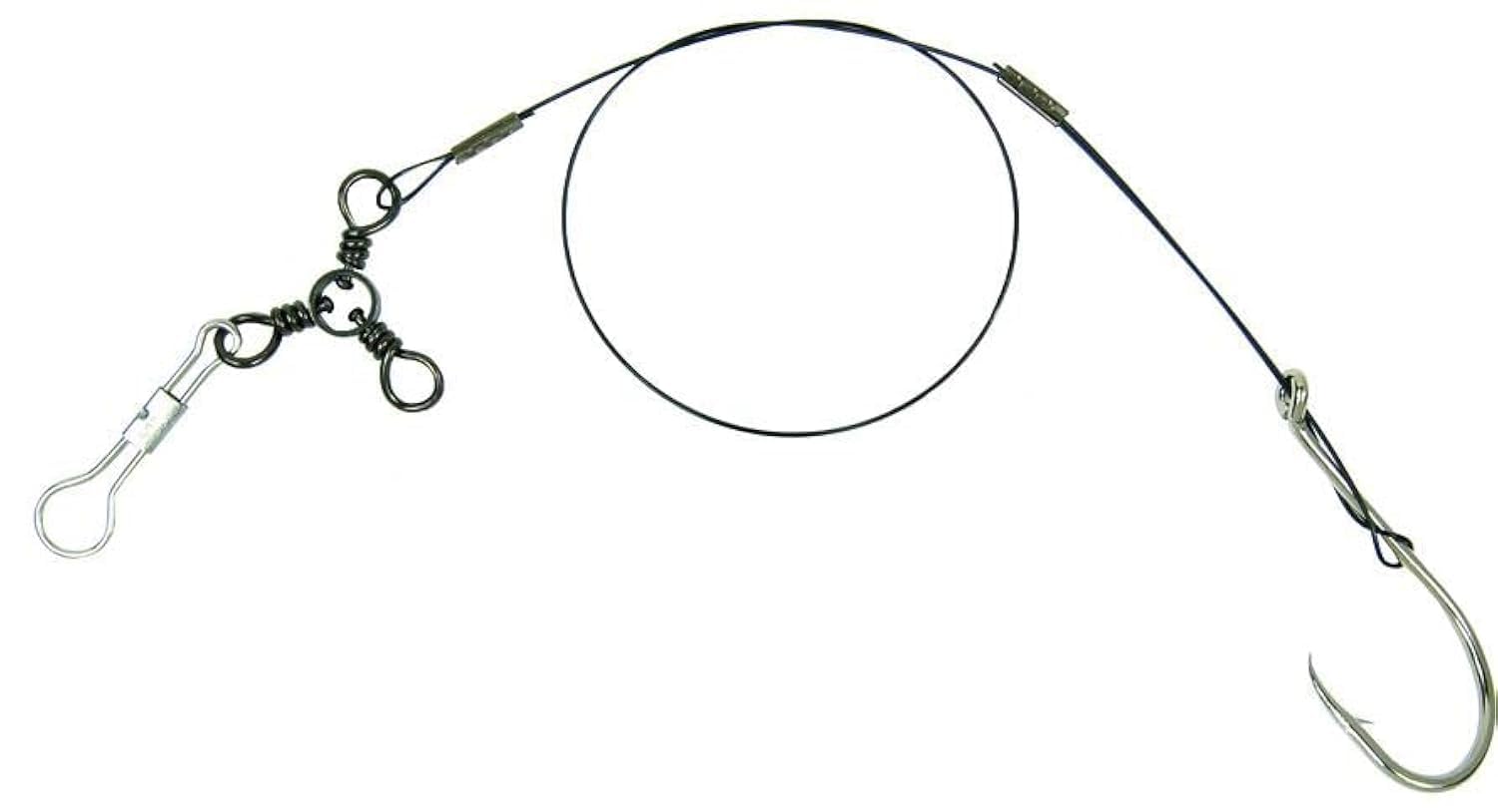 Sea Striker DR-80 Drum Rig, 90 Lb Coated Wire, 36557 3-Way Swivel