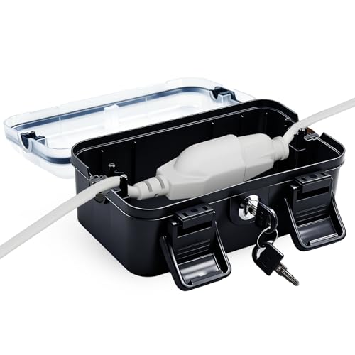 Boîte électrique d'extérieur avec serrure IP54 pour câble