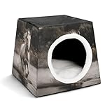 Taille parfaite pour les petits animaux de compagnie : petit nid pour animaux de compagnie adapté aux petits chats, chiens ou petits animaux.