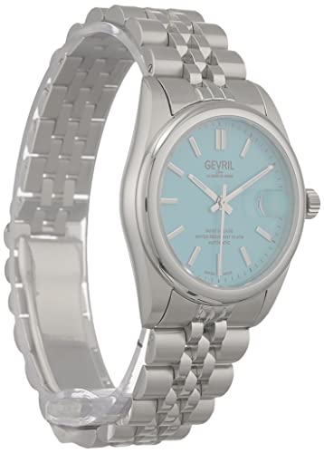 Gevril 48911-1 Men's West Village Automatic Watch, 316L Stainless Steel Bracelet with Deployment Buckle4