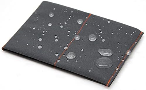 SlimFold Minimalist Wallet RFID Option Slim Durable Waterproof Made in USA Original Size