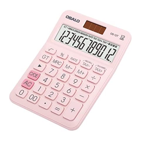 pendancy Pocket Small Size Desk Calculator OS-12T Cover