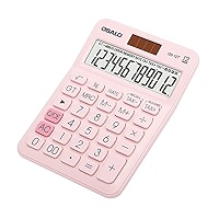 Calculatrice avec boutons marron avec chiffres sur l'écran numérique sur fond blanc. Isolé