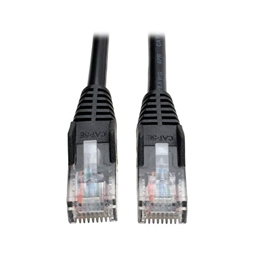 Cable patch Tripp Lite Cat5e 14 pies RJ45 negro miniatura 1