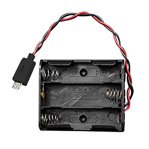 Vilros 3 AA Battery Holder with Micro USB Connector for Raspberry Pi Pico - Image 4