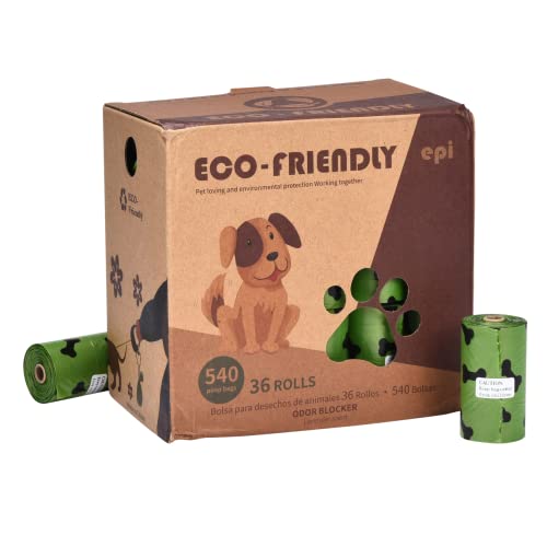 Flybold Poop Bag For Dogs - Heavy Duty Leak-Proof Doggy Poop Bag - Doggie Dog Poop Bag With Dispenser Holder- Extra Thick Pet Poo Potty Disposable Roll Waste Bag - Bulk Set Dog Waste Bags Refills Set #TOP5