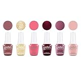 Gelish Mini Passion Collection 9 mL Soak Off Gel Nail Polish Set, 6 Pack