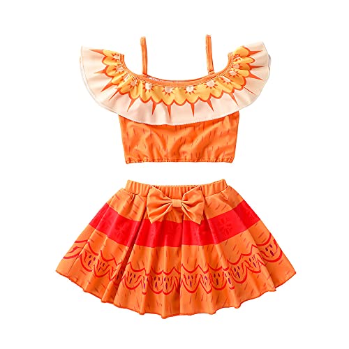 Mirabel Swimsuit for Girls, Isabela Swimsuit Dress, Kids Girls Swimwear, Bathing Suits for Girls, 2 Piece Bikini Sets
