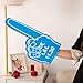 Custom Foam Fingers 18” Large Football Baseball Game Day Foam Finger Personalized Text Sports Foam Finger Pom Poms Cheerleading Foam Hand Red Blue Green Giant Foam Fingers Big Sports Fan Foam Finger