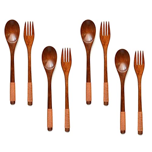 Japanese Wooden Spoon Fork Set