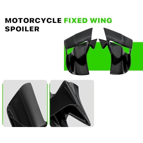 Aile spoiler fixe pour ZX6R 2024 idéal pour sorties sur circuit - 6