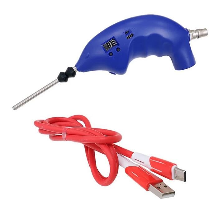 LeTkingok Mini Helium Quantitative Filling Machine Balloon Professional Inflating Gun Adjustable Rechargeable Inflator CD-610