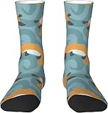321 Socquettes De Sport Ornithorynque Mignon De Natation Chaussettes Sport Homme Respirantes Chaussettes Courtes Durable Chaussettes Pour Basketball Homme Femme 40Cm