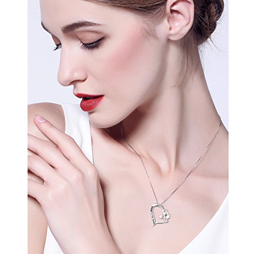 Daochong Sterling Silver Engraved Always In My Heart Fairy Angel Wing Memorial Necklace For Women #TOP1