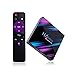 Produktbild EAZYNET H96 MAX Android 9.0 TV Box with 4GB RAM 64GB ROM Dual Band 2.4G /5GWIFI BT 4.0 USB 3.0 Set Top Box + Eu Power Adapter