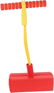 BESPORTBLE Toys for Children Sports Toys Developmental Toys Jumping Stick My First Pogo Stick Kids Jumping Toy Spring Jump Stick Pullover Fun Kids Sports Toy Kids Toy Cartoon Jump Toy Red Bat