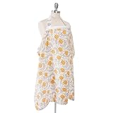 Bebe au Lait Premium Muslin Nursing Cover, Soleil
