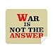War is Not The Answer Love Peace World Cleaning Cloth Screen Cleaner 2pcs Suede Fabric