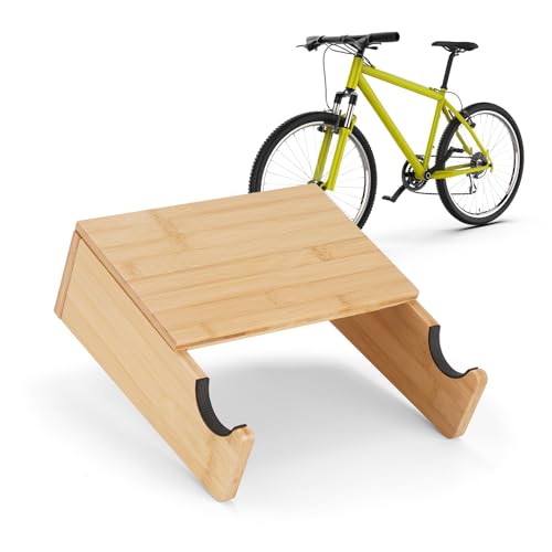 Fahrrad Wandhalterung aus Bambus, Fahrradhalterung Wand, Wandhalterung Fahrrad Holz, Rennrad Wandhalter, Fahrradwandhalterungen, Fahrrad Aufh&auml;nger, Bike Wall Mount