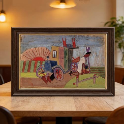 Impression sur toile Breakdown William H. Johnson décoration murale salon et bureau zen