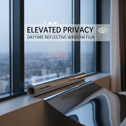 Película para ventana privacidad reflectiva 24x40 in miniatura 5