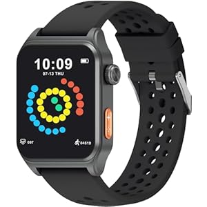FITVII Kids Watch with Heart Rate Sleep Monitor, No App No Phone Require IP68 Waterproof Activity Fitness Tracker for Boys Girls, Smart Watch with Calorie Step Counter Alarm Clock Timer and Games