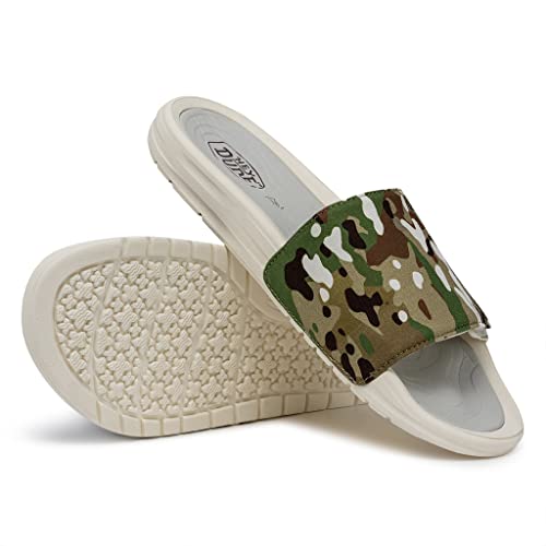 Slider Phoenix Camo para hombre, chanclas multicolor talla 42 EU ligeras 3