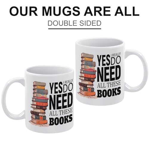 Taza de cerámica blanca para café 11 oz con diseño divertido miniatura 3