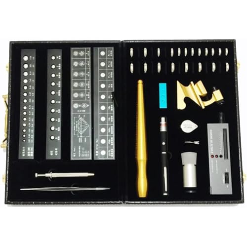 Kit de prueba de oro y diamantes con selector electrónico para joyería 8