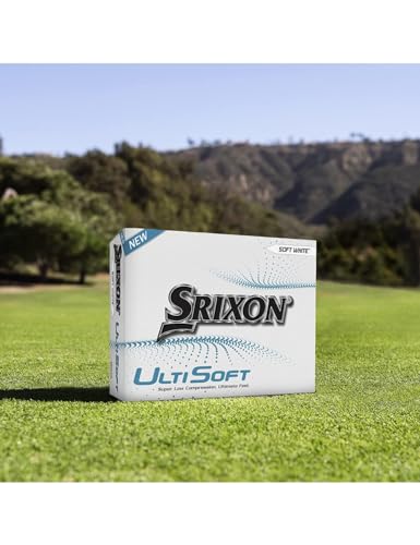 Balle de golf Srixon UltiSoft basse compression toucher doux blanc - 7