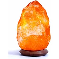 Lamparas De Sal Sudan Sal Proyección cristales de sal 4 – 6 Kilos Incluye Sal Lámpara Capacidad y pera Top Himalaya de Pakistán