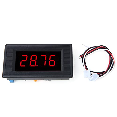 Image of Mini Digital DC Voltmeter, 79x43x24 mm 4 Digit Voltage Tester Meter with Red LED Display Panel for Measure Various Battery Voltages(DC 500mV /1V /2V)