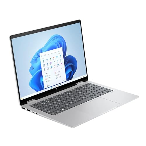 Image of HP Envy x360 2-in-1 14 Laptop 2024 14 inch WUXGA 1920 x 1200 Touchscreen, AMD Ryzen 7 8840HS, AMD Radeon Graphics, 16GB LPDDR5, 1TB SSD, Backlit KB, Face Recoginition, 5MP IR Camera, Windows 10 Pro