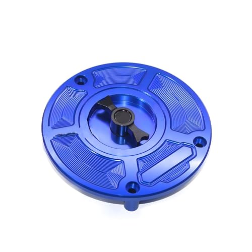 Bouchon de réservoir moto bleu idéal pour sorties circuit en YZF R1 et R6