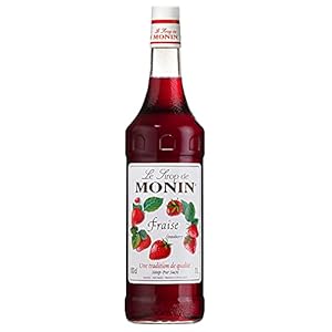 Monin Strawberry Syrup, 1000 ml