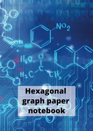 Hexagon chemistry notebook for organic chemistry or biochemistry