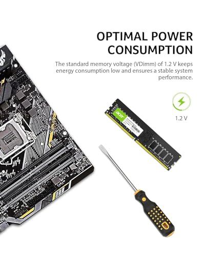Image of Acer UD100 U-DIMM 3200MHz 16GB 19-19-19-43 2R*8 Desktop RAM, Black