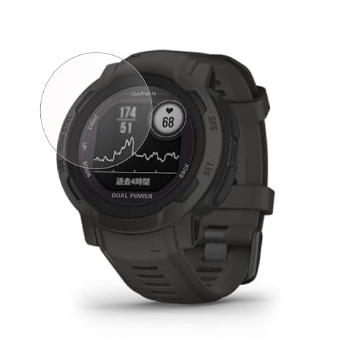 [2���Z�b�g] RATNAKALA Garmin Instinct 2S �p ���˒ጸ (�}�b�g�^�C�v) �t���ی�t�B����