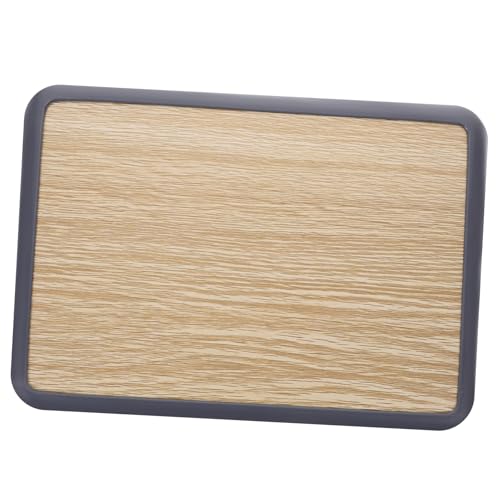 Levemolo Wooden Stool Seat Top 34x24cm Replacement Stool Part Easy to Clean Home Decor Assurance