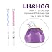 MomMed Ovulation Test Strips, Ovulation and Pregnancy Tests (LH50-HCG20), Includes 50 Ovulation Tests and 20 Pregnancy Tests with 70 Urine Cups, Accurately Track Ovulation and Detect Early Pregnancy